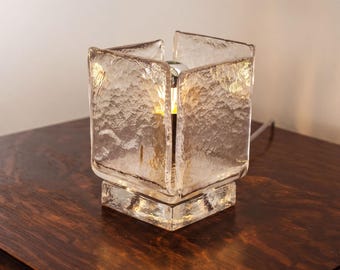 Glass Table Lamps: Murano Mid Century Italian Design, Decorative light