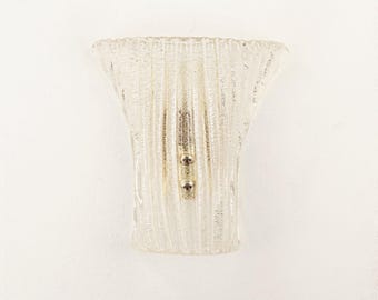 Murano Wandleuchte Grit Glas Wandlampe: Skulpturale Mundgeblasene italienische Moderne