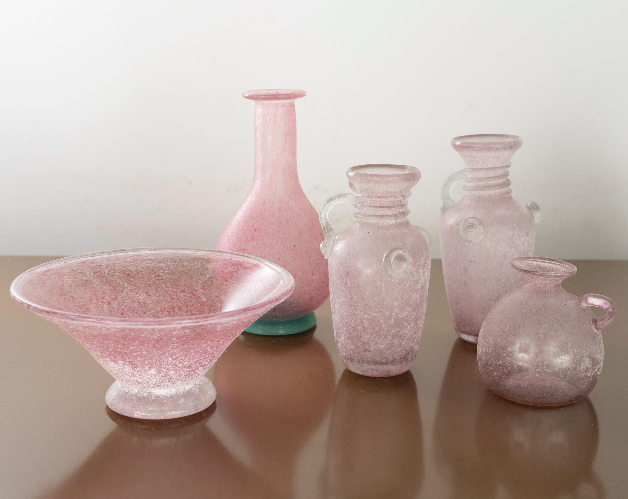 Pink Murano Vase - Etsy