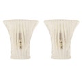 Set of 2 Murano glass wall lamp, Italian design wall sconce