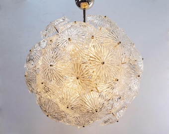 Glass Chandelier Murano Sputnik, Decorative lamp (Handmade Italy) Design