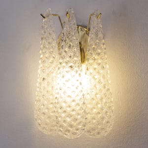 Wandlamp van Murano-glas: handgemaakte Italiaanse verlichting, decoratieve lamp