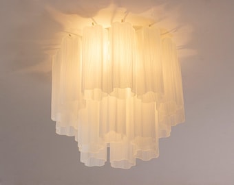 Ceiling Light Murano Ø35 cm - Frost Glass Hand-blown Italy - Modern lighting