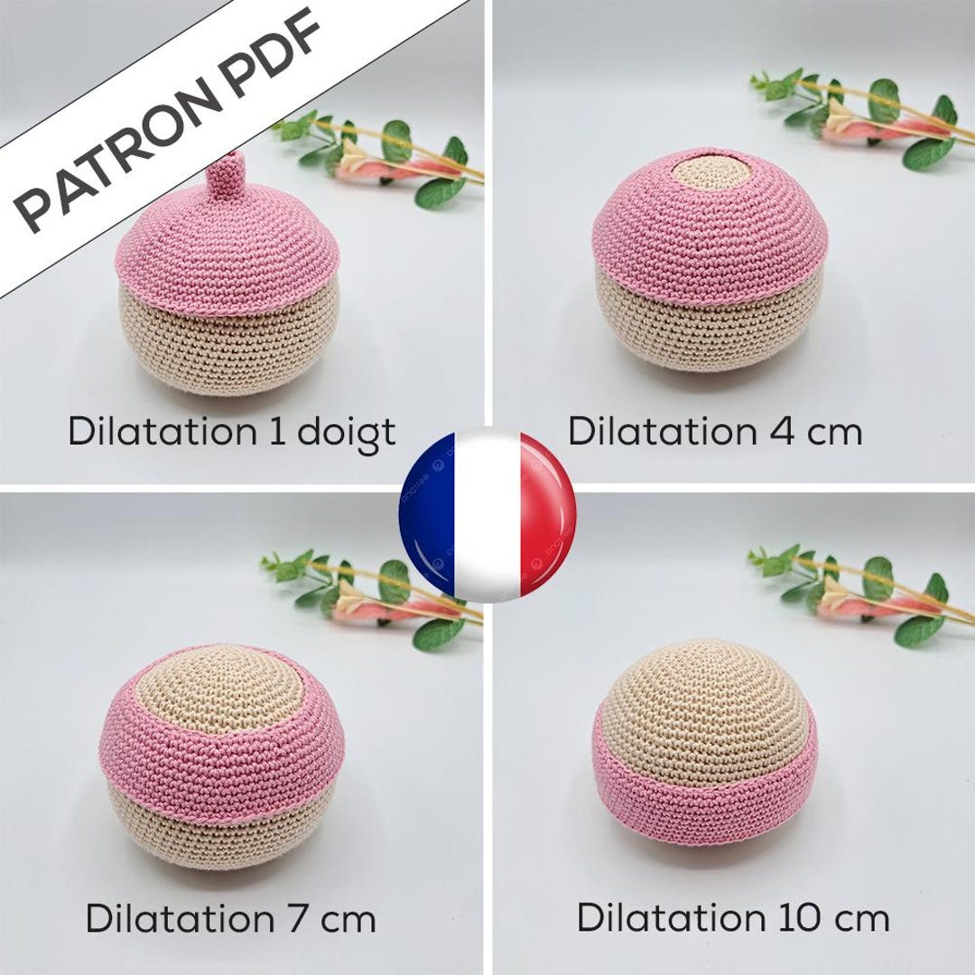 Cervical Dilation Pattern With Crochet Head - FRENCH - Etsy