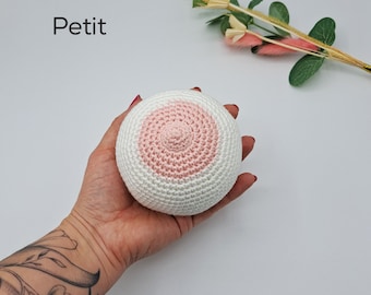 Sein crochet PETITE TAILLE - Modèle éducatif d'allaitement pour sage-femme, doula, conseillère en lactation, IBCLC