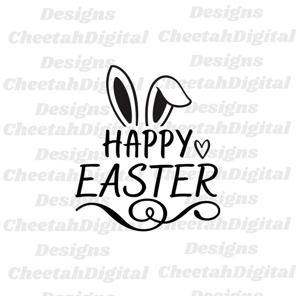 Easter Bunny Rabbit Black minimalist SVG Easter svg  Hoppy Easter Design Easter Egg Design Easter Sublimation Instant Download  PNG St