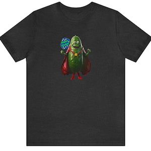 Super Pickle, pickleball super hero, super fun, super enthusiastic