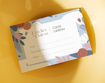 Cartes cadeaux anniversaire, noël, fête des mères, plaisir d'offrir