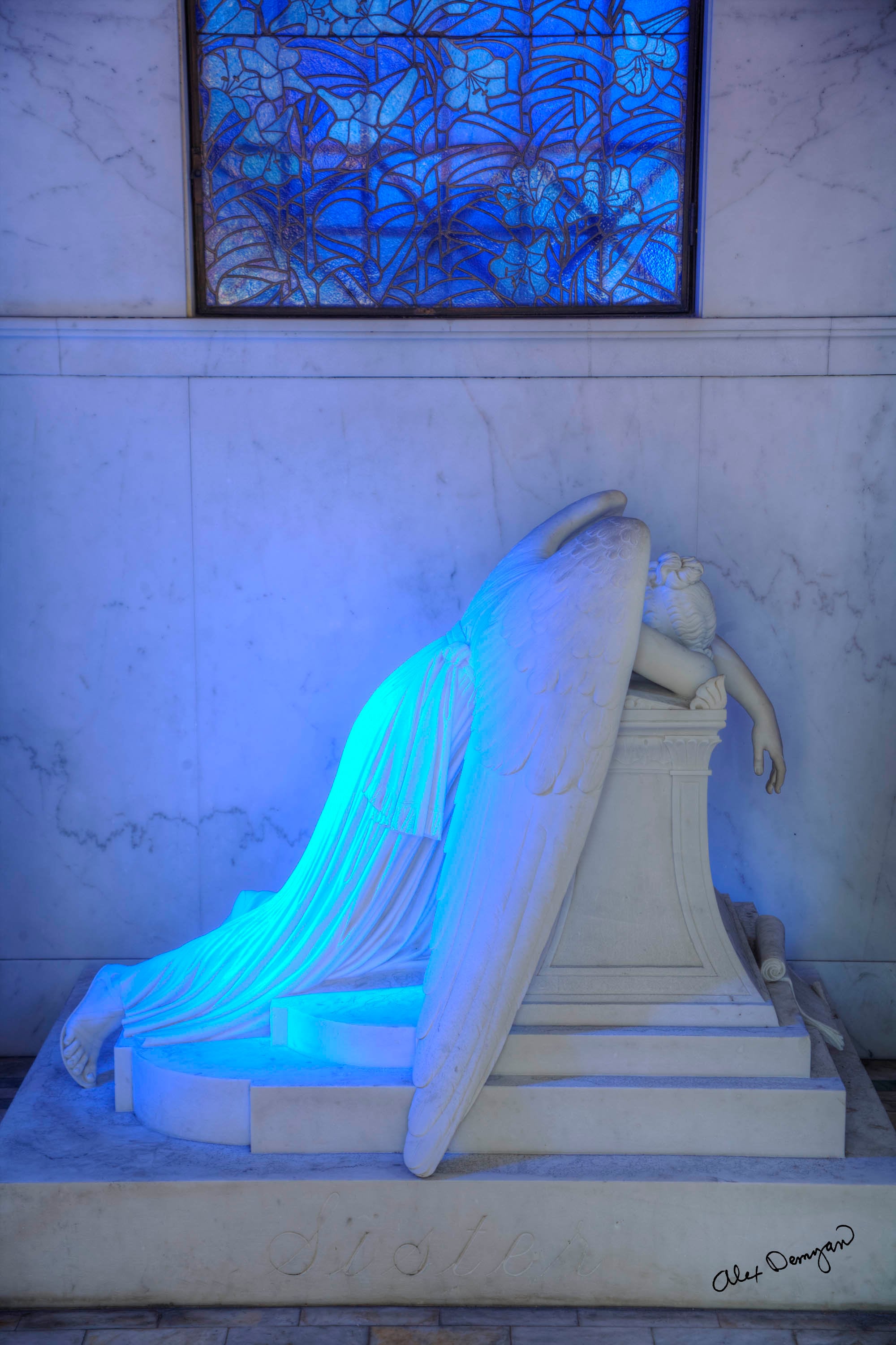 New Orleans Cemeteries, Weeping Angel, New Orleans Photography, Tombs