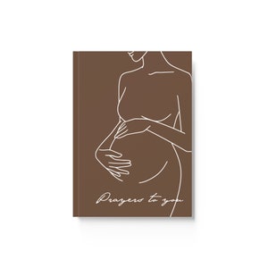 Christliches Schwangerschafts-Gebetsjournal Christliches Geschenk für ihre Mutter, um Babypartygeschenk zu sein Bild 3