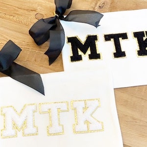 Varsity Letter Makeup Bag