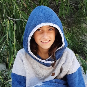 Kids Beach Robe Terry Zipper Etsy Canada