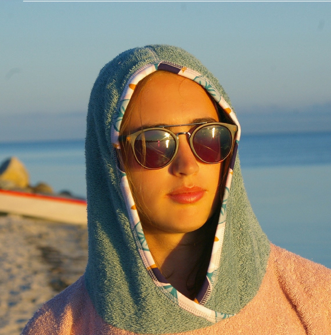 PONCHO SHORTS - SAND