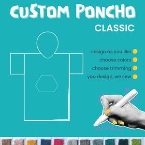Design by yourself Surf Poncho Cotton Bathrobe Adult Beach Poncho for Kids Hooded Bathrobe Changing Robe Personalized Gift Wedding Gift