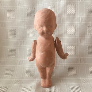 Antique Bisque Doll with Attached Movable Arms