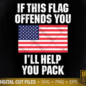 American Flag Svg, Patriotic Svg, Cut File, Silhouette Svg, Cricut Designs