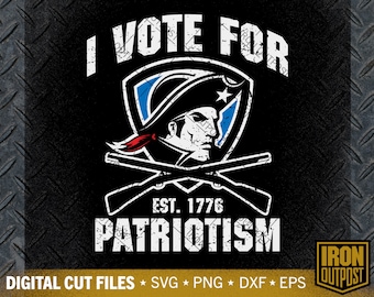 Patriotic Vote SVG: Republican Design Cut File (Digital Download)