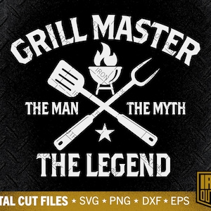 Grill Master Svg, 4 de julio Svg, Grilling svg, BBQ svg, July 4th Svg, Father's Day Svg, Cut File, Silhouette svg, Cricut Designs