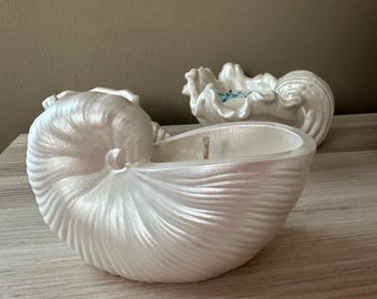 Seashell candle | Scented candle | Beach house decor | Coastal vibes | Housewarming gift | Beach Lover&#39;s gift | Bathroom decor | Ocean vibe