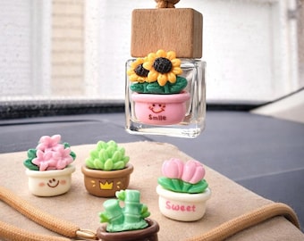 Charm Car Air Freshener | Handmade Non-Toxic Auto Perfume | Aesthetic Car Decor | Cozy Gift for Drivers