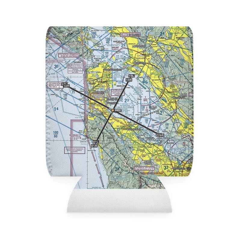 Benutzerdefinierte Luftfahrt Schnittkarte Can Cooler Sleeve - personalisiertes Geschenk, Flugzeugpilot Zubehör, Geschenk für Flugbegeisterte, Reisethema Bild 3