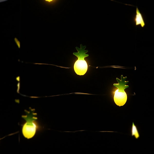20 LED Pineapple Fairy String Lights, Decorative Lights