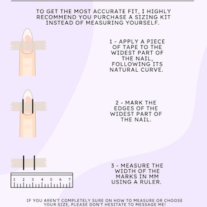 Sizing Kit for Press on Nails - Etsy