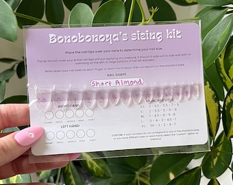 Sizing Kit for Press On Nails