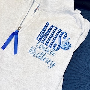 Cheer Quarter Zip - Etsy