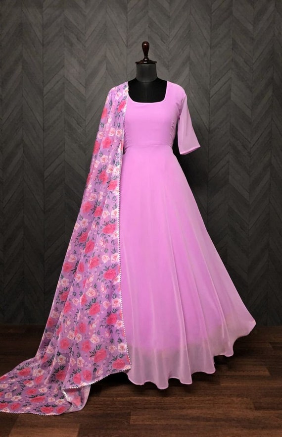 New Designer Bollywood Look GOWN With DUPATTA at Rs.1550/Piece in surat  offer by kala boutique creation
