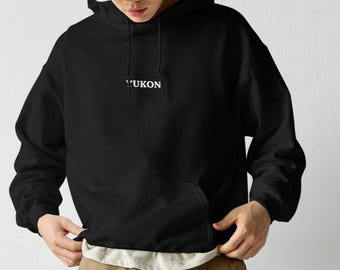 YUKON Hoodie – Bieber Sweatshirt, Not Clocking, Coachella, Pop Culture Graphic Hoodie, Y2K Aesthetic Gift, Its Not Clocking Sweatshirt