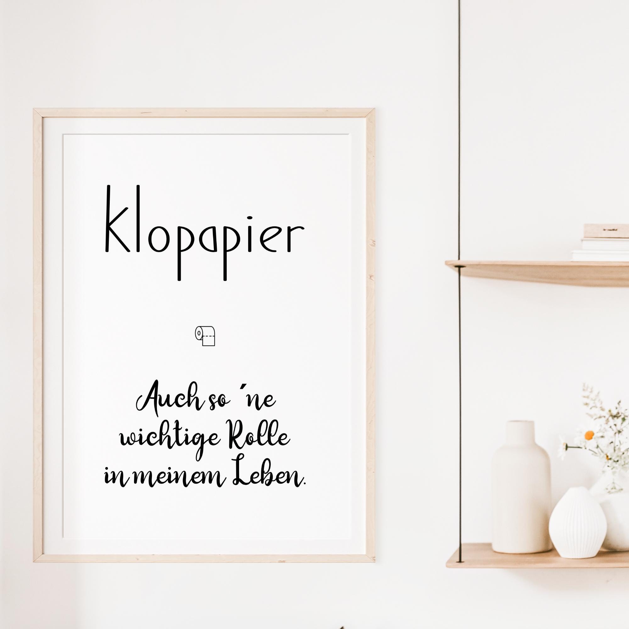 Lustiges Bad Poster DIN A4 – „I Hope Your Day Is As Great As My Hair“, Kunstdruck Auf 300g Papier, Made In Germany