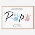 Handprint Baby Gift for Dad Template | Personalized with Name | Father's Day product logo