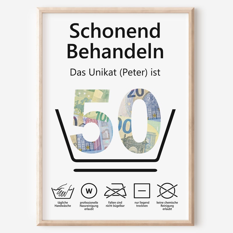 50. geburtstag schonend behandeln Etsy.de