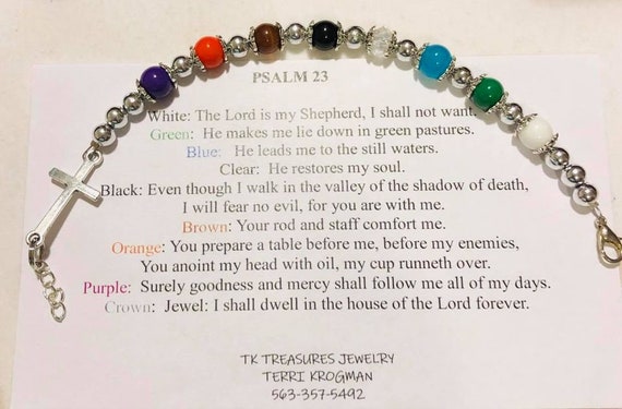 Psalm on sale 23 bracelet