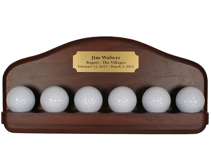 6 Golf Ball Display~3 Color Options