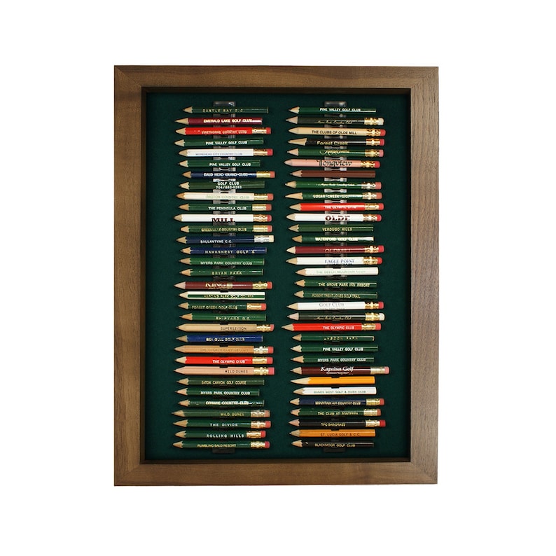 64 Golf Pencil Display Case Etsy