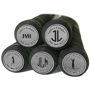 Custom Golf Club Finders™ | Laser Engraved | Set of 14 | 4 Color Options | 5 Engraving Styles | Made in USA | Great Gift for Father&#39;s Day!