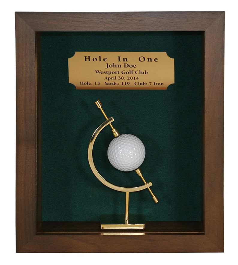 Holeinone Shadow Box With Caliperthree Color Options Etsy