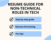 Resume Guide for Non-Technical Roles in Tech
