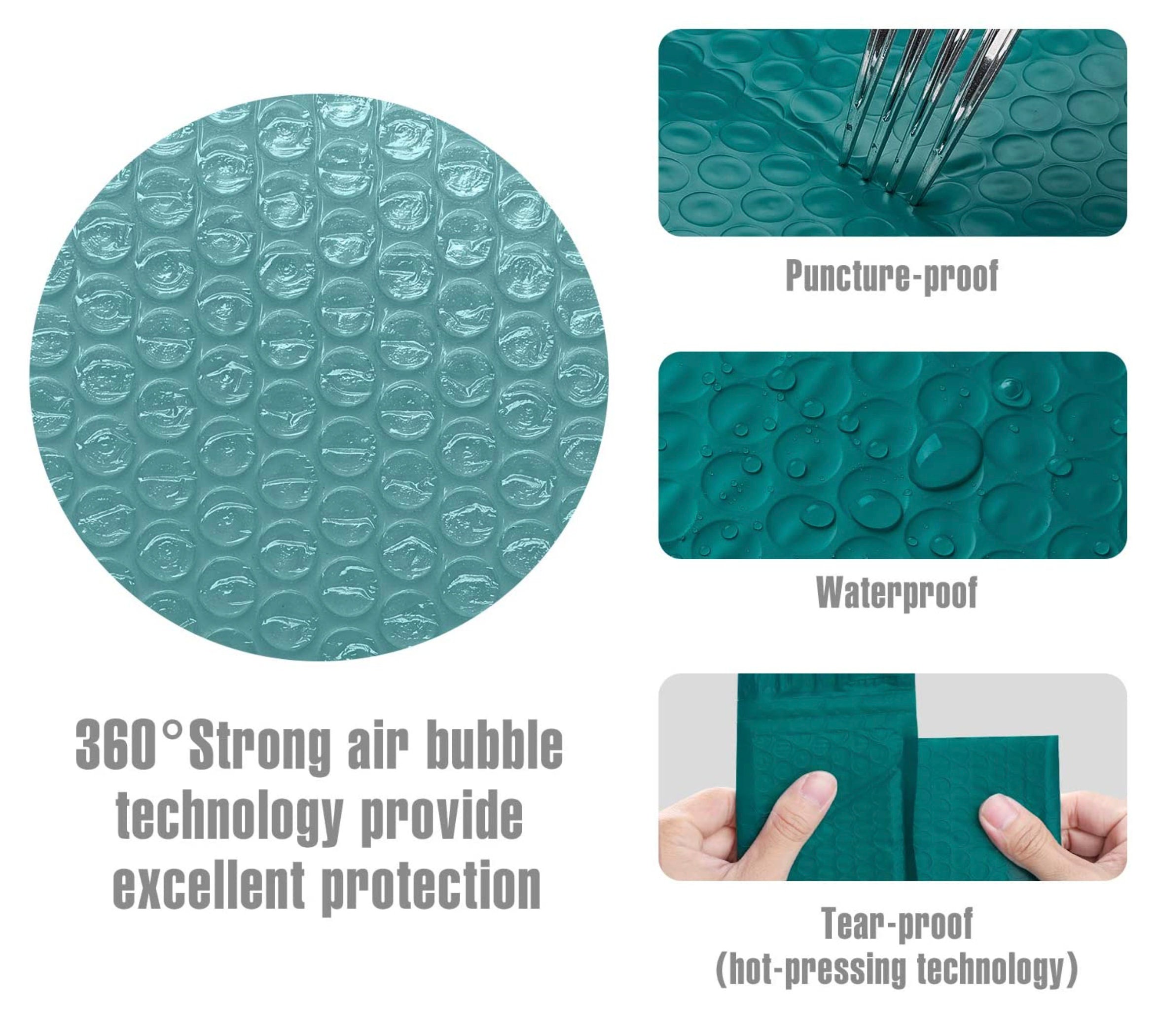 1000 4x8 #000 XPAK POLY BUBBLE MAILER BUSTE BUSTE SPEDIZIONE - Foto 5