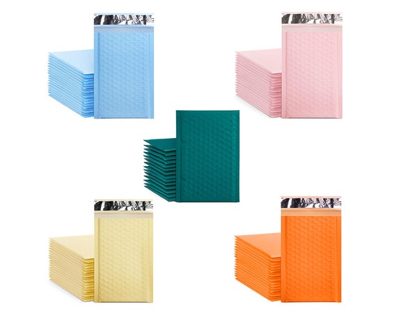 Confezione 5 Buste Ecologiche Ecoswift 5 Buste A Bolle Kraft Per CD - Misura 7.25'' X 8'' - Ecoswift 100% Riciclabili Floppy Disk 8 - Foto 7