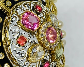 Bejewelled Pendant ~ circa 1940&#39;s