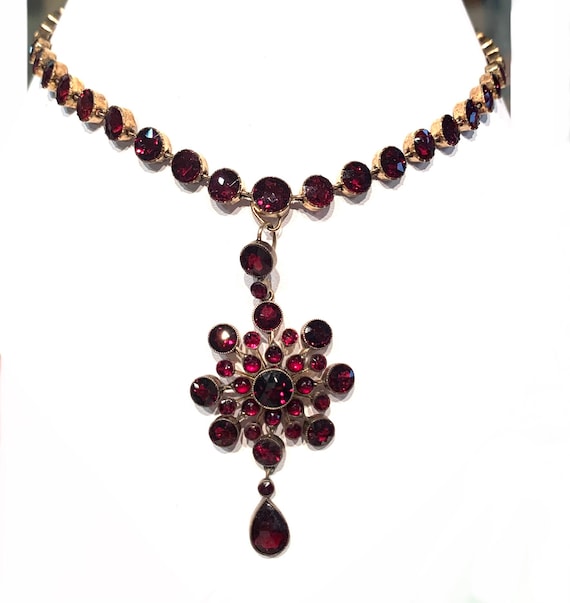 Vintage Garnet Set - image 1