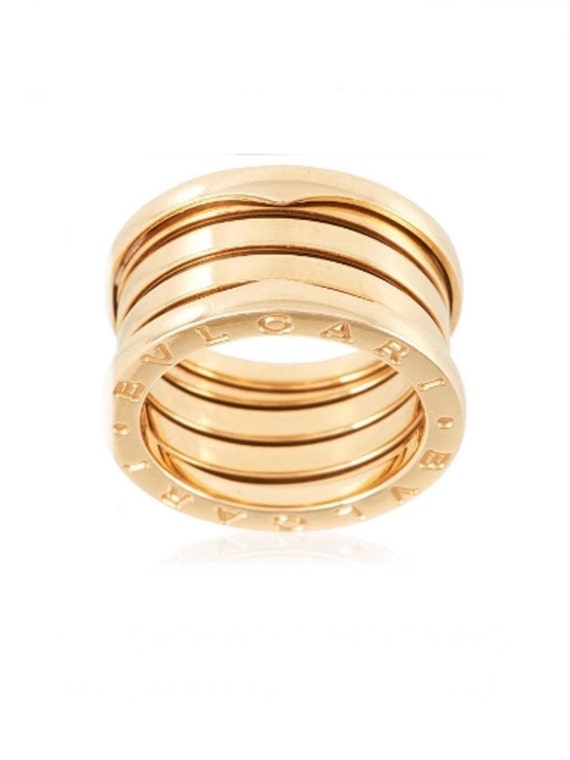 B. Zero1 18k Yellow Gold Ring