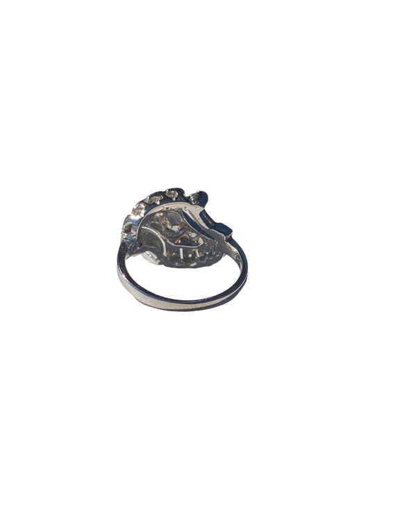 14 karat Vintage Diamond Ring - image 4