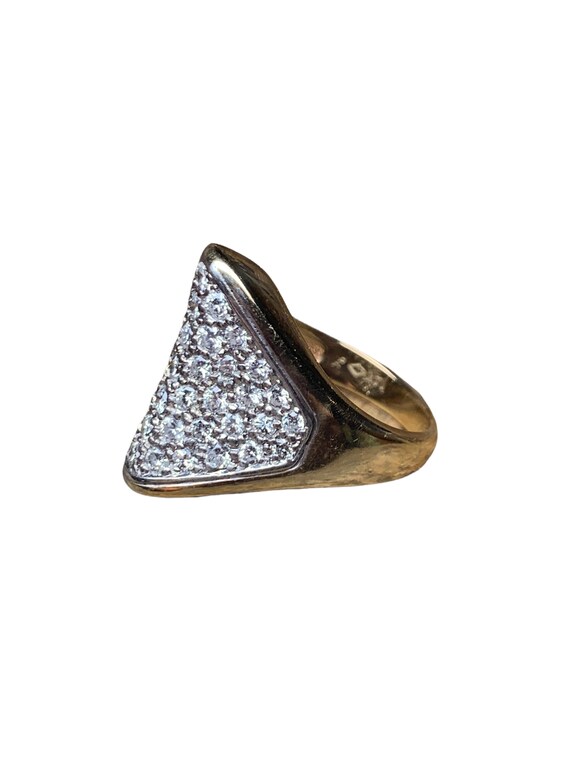 Pavé Saddle Ring - image 4