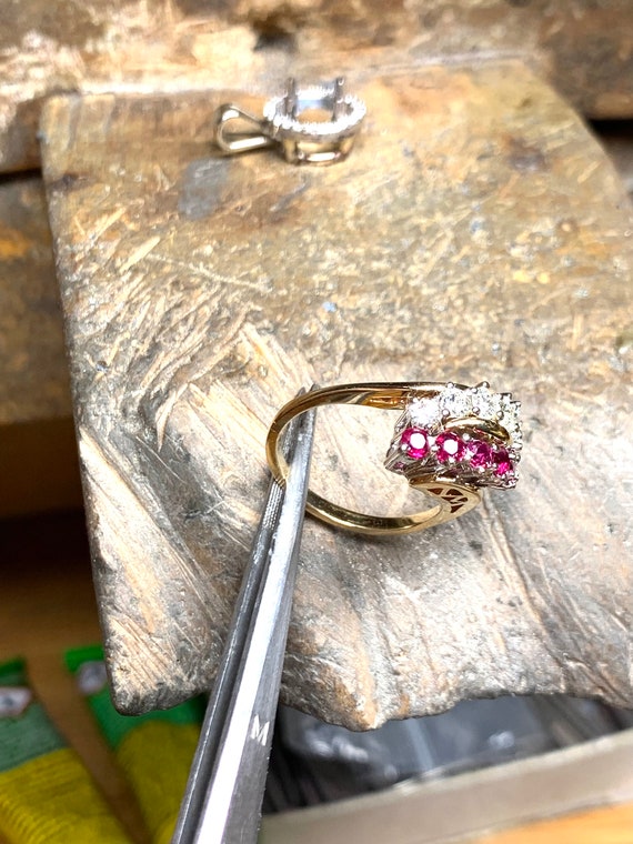 Ruby & Diamond Ring - image 3