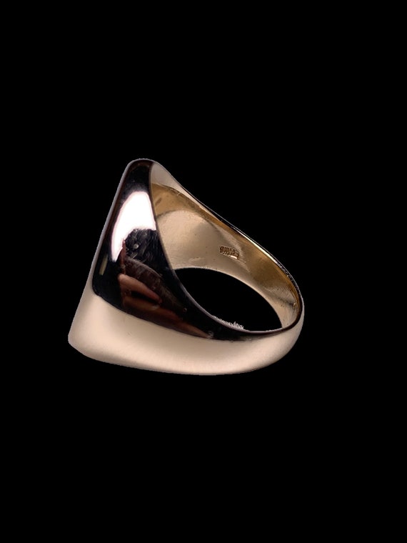 14k Coat of Arms Ring - image 7