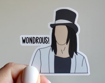 Wondrous Sticker - Letterkenny sticker, Stewart, Waterproof Weatherproof sticker, MATTE, hand drawn, letterkenny show, letterkenny show